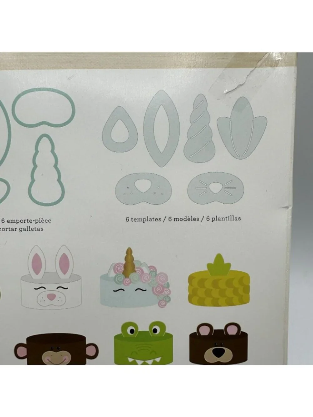 Sweet Sugarbelle Cookie Cutter Set Unicorn Animal Bear Shape American Cake Craft